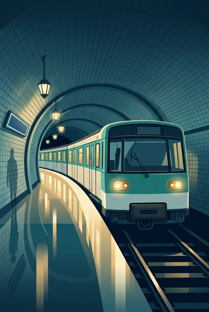 The Metro in Paris cover