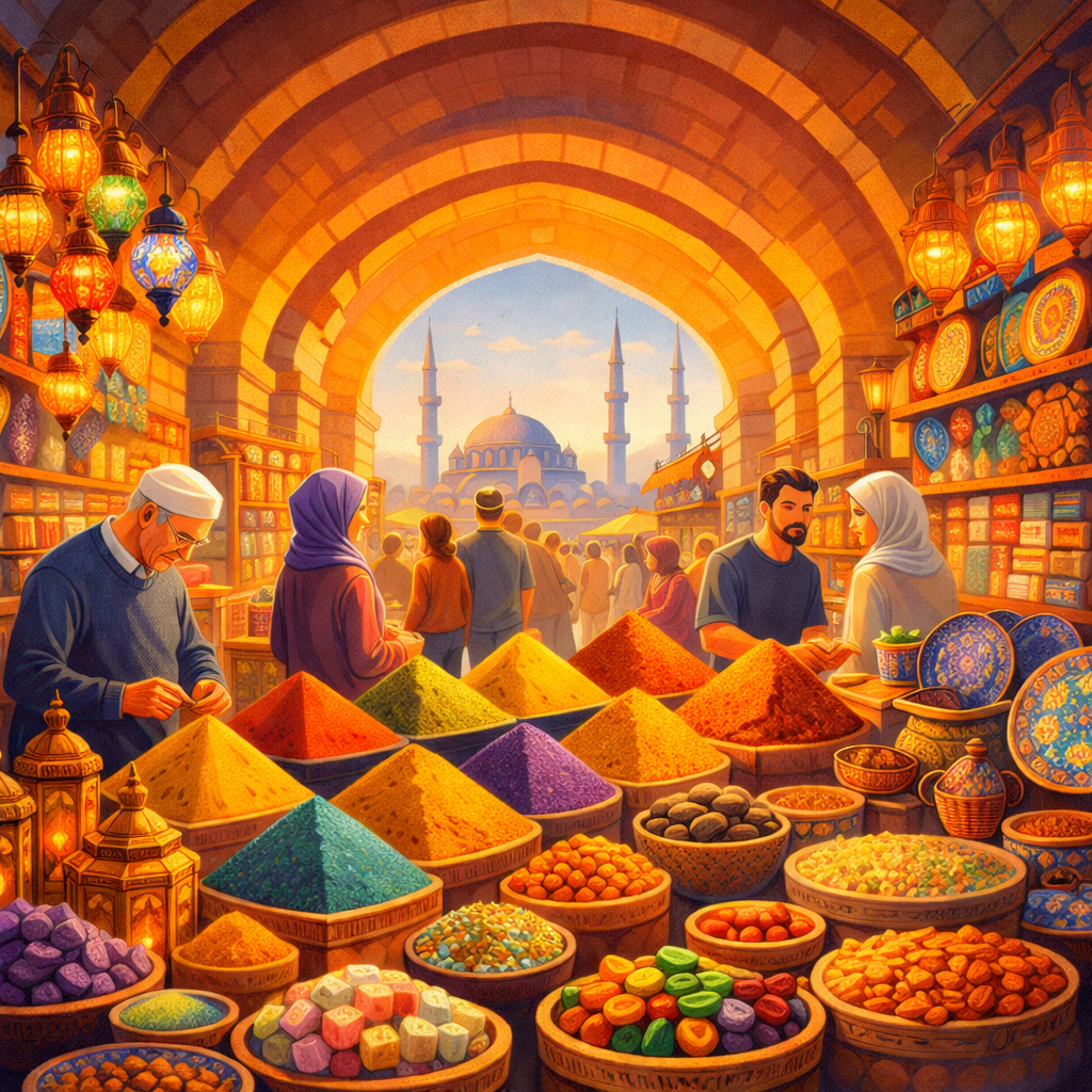 Saturday Market in Istanbul cover