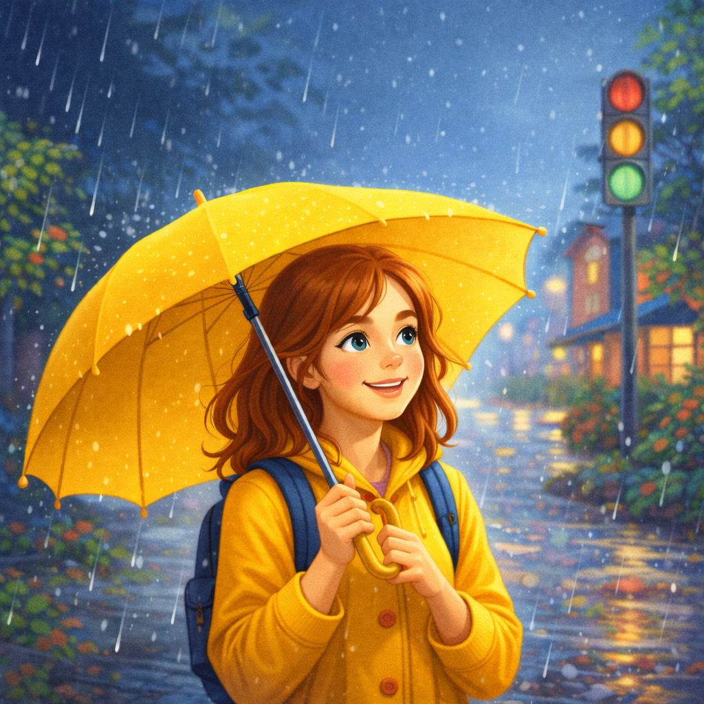The Girl with the Yellow Umbrella cover