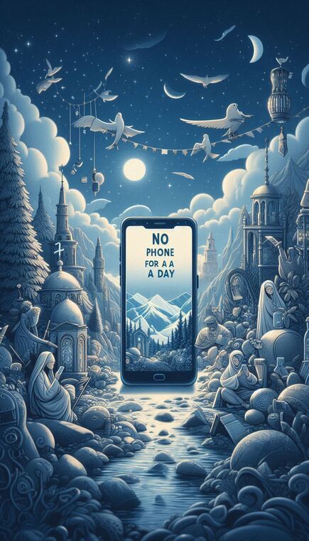 No Phone for a Day cover