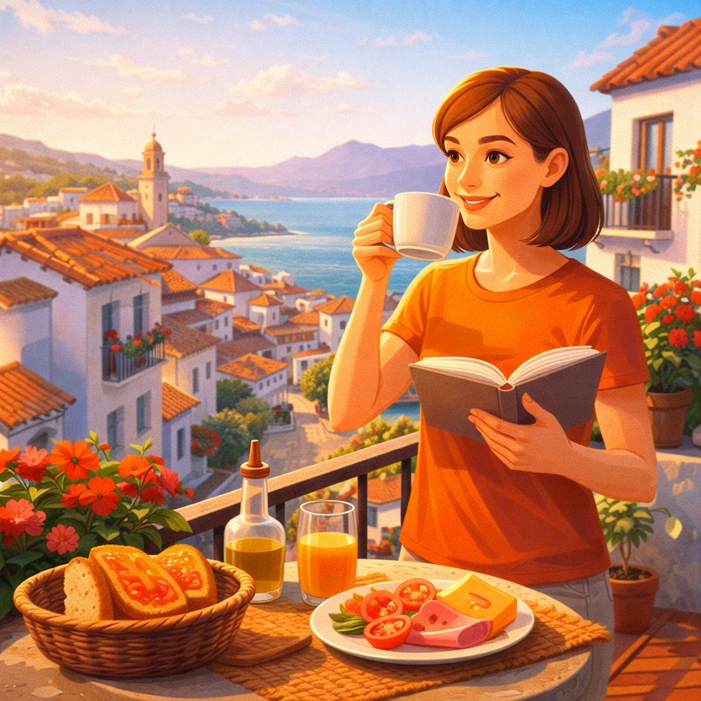 Maria's Morning Routine in Spain cover