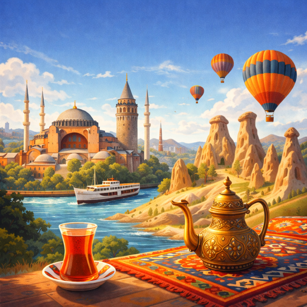 Travel to Turkey cover