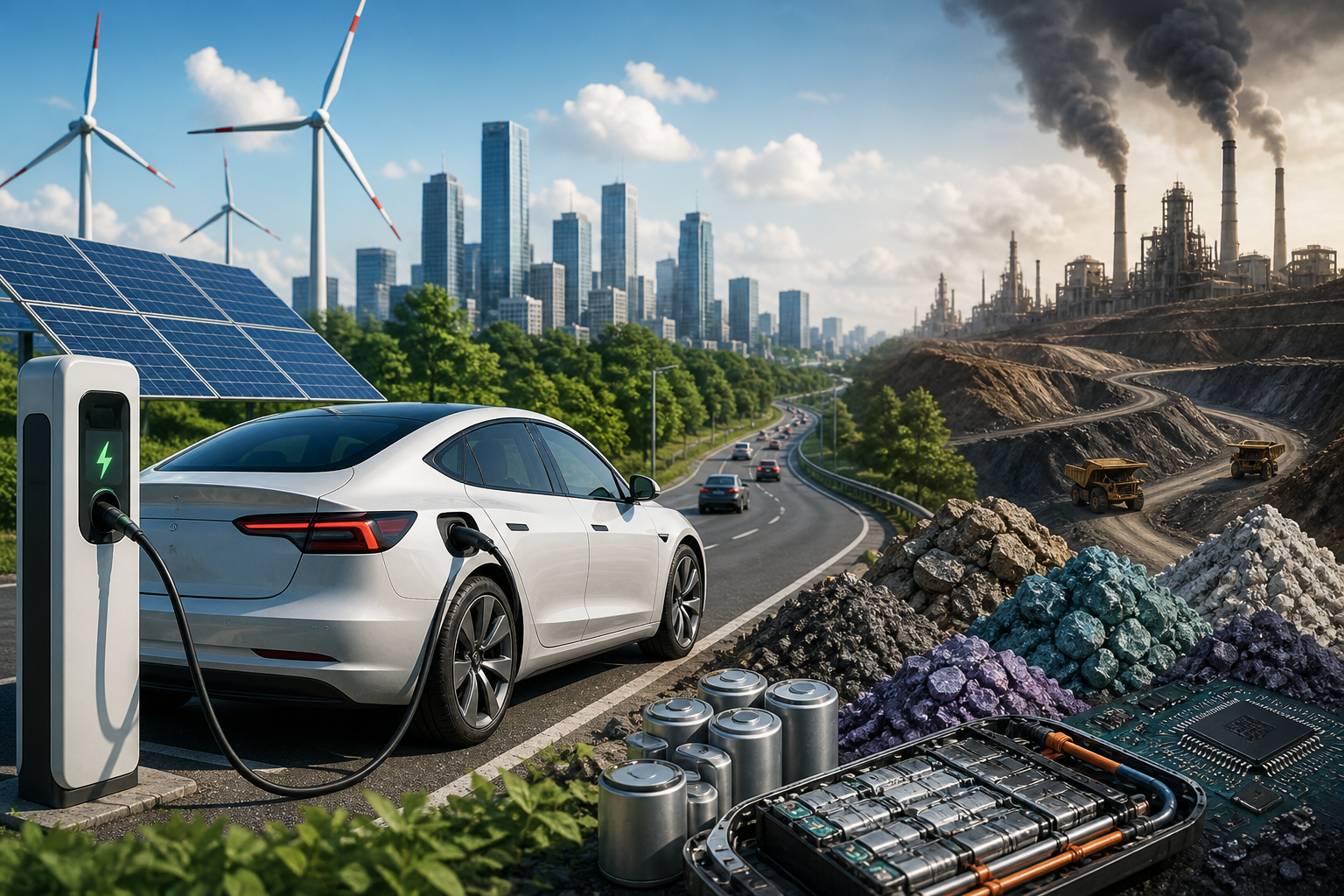 The Electric Car Revolution Is It Realistic or Optimistic? cover