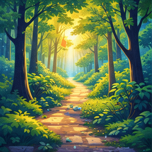 A Walk in the Forest cover